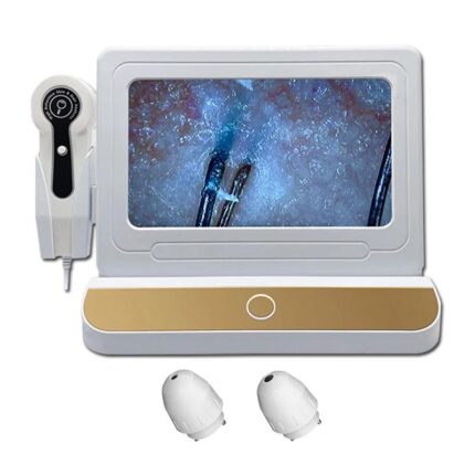 10 Inch LCD Scalp Detector Digital Hair Skin Analyzer Microscope for Hair Follicle Testing and Skin Analysis Magnifier 50/200X