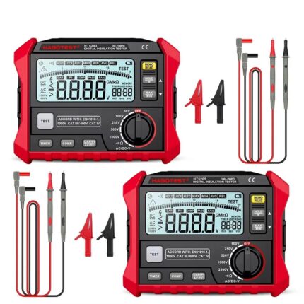 1000V Insulation Resistance Tester Earth Ground Resistance Tester Digital Megohmmeter Meter