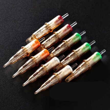 100pcs Mixed Sizes EZ V-Select Cartridge Tattoo Needle kits RL RS M1 CM Disposable Tattoo Needles Kits for Rotary Tattoo Pen
