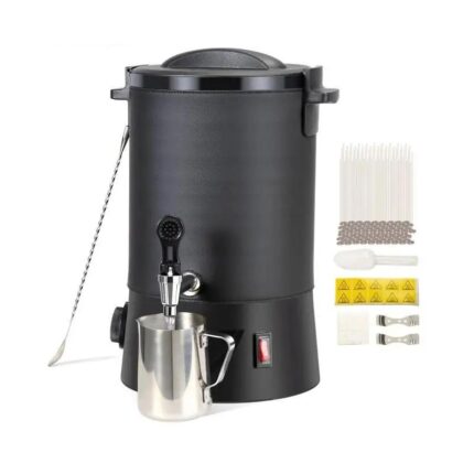 10L Wax Melter for Candle Making Large Electric Wax Melting Pot Easy Pour Spout 9-Level Temperature Control