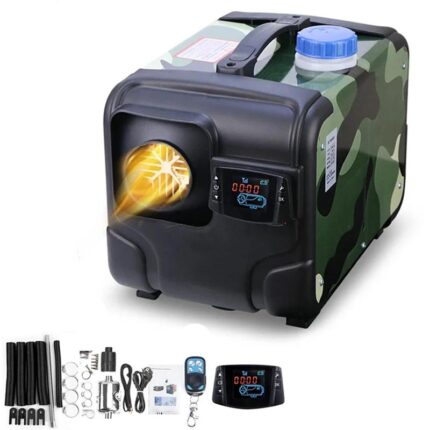 12V 24V 8000W Car Heater Air Diesel Heater Aluminum Shell Air Parking Heater Warmer Wireless LCD Remote Control Engine Preheater