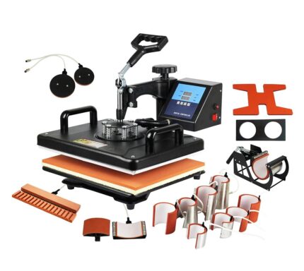 15 In 1 Combo Muntifunctional Sublimation Heat Press Machine Tshirt Heat Transfer Printer For Mug/Cap/football/bottle/pen/shoes
