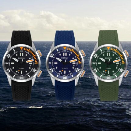 20Bar Diver Men Mechanical Watch Miyota 8215 Super Luminous Sapphire Swiming Automatic Self Wind Silicone Men Wristwatch