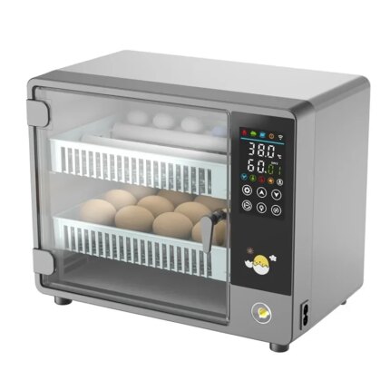24 Eggs Incubator Full Automatic Touch Temperature Control Farm Hatchery Machine Chicken Duck Quail Bird Brooder Eggs Incubator