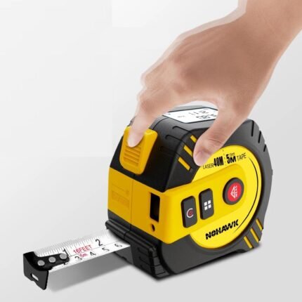 40m/80m Laser Tape Measure Laser distance meter Digital Tape Measure Measuring tool Steel Tape Measure USB Rechargeable