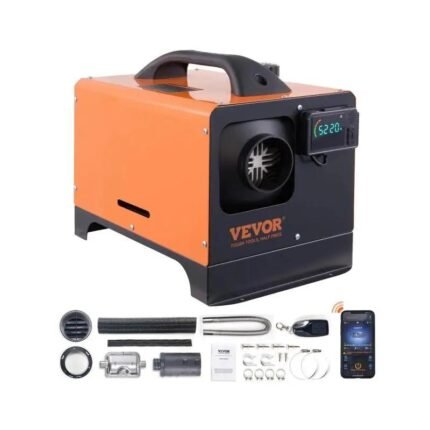 5/8KW Diesel Air Heater 12V All in One Car Heater with Silencer Remote Control for Car Truck Boat RV Parking Diesel Heater