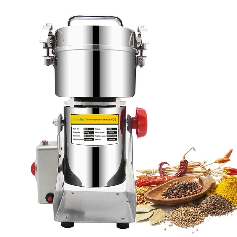 800g Grains Spices Hebals Cereals Coffee Dry Food Grinder Mill Grinding Machine Gristmill Flour Powder crusher 800g Grains Spices Hebals Cereals Coffee Dry Food Grinder Mill Grinding Machine Gristmill Flour Powder crusher