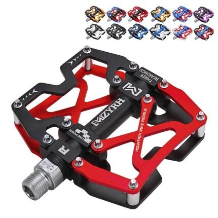 Bicycle Pedal Ultralight Aluminium Alloy 3 Bearings Bicycle Pedals 14 colors Road MTB Pedals Waterproof Bicycle Parts