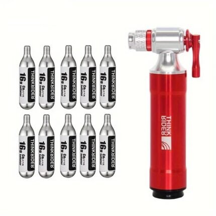 CO2 Pump For Bicycle Schrader Presta Adapter Bike Pump Inflator Aluminum Tire Tube Mini size MTB Bicycle Pumps CO2