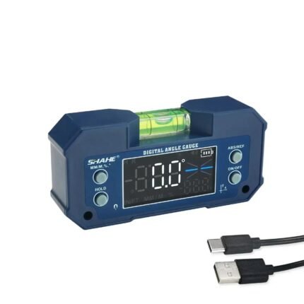Digital Level Inclinometer Dual-axis Electronic Protractor Rechargable Bevel Box Electronic Level Angle Finder Gauge