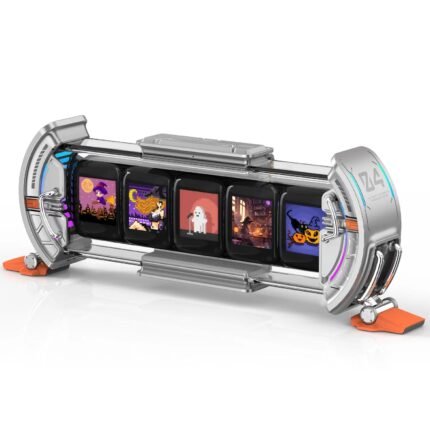 Divoom Times Gate Pixel Art Setup Clock With Smart App Control RGB LED Display Home Desktop Decor Birthday Gift Pixel