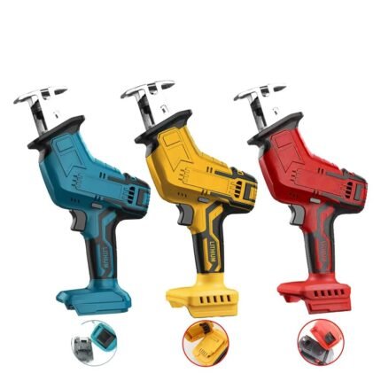 Electric Reciprocating Saw Electric Horse Knife Small Handheld Outdoor Cutting Saw Fit Makita/Dewalt/Milwaukee 18V Battery