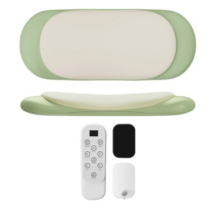 Electric Waist Traction Massager Height Adjustable Up Down Airbag Vibration Lumbar Massager Waist Spine Support Massage Machine