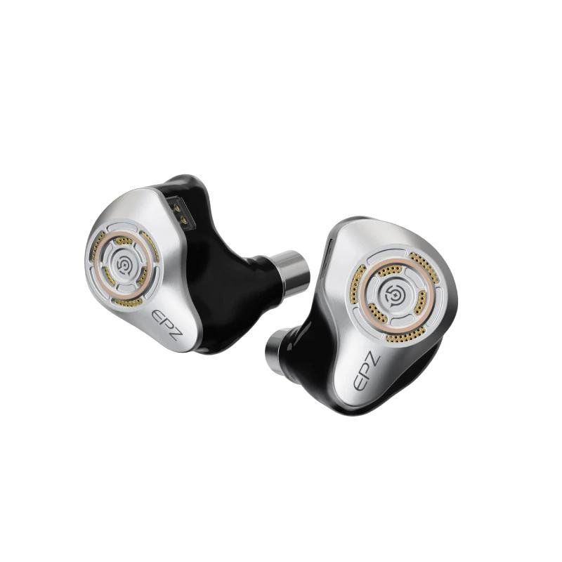 EPZ P50 1DD+2BA+2Planar Hybrid Drivers HiFi IEM 3.5/4.4 L-Shaped Replaceable Plug 6N Single Crystal Copper Silver-Plated Cable EPZ P50 1DD+2BA+2Planar Hybrid Drivers HiFi IEM 3.5/4.4 L-Shaped Replaceable Plug 6N Single Crystal Copper Silver-Plated Cable