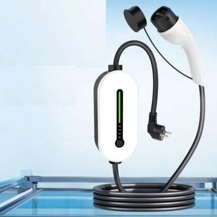 EV Portable Charger Type2 /GBT Plug Connector 16A 1Phase 3.5KW Type1 3.5m Wallbox Charging Station for Electric Vehicle