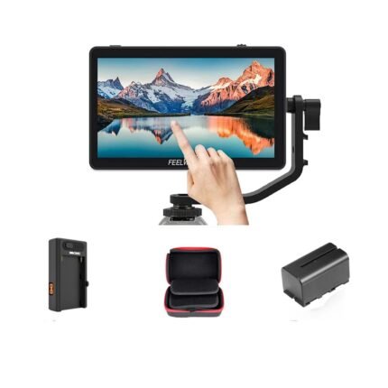 F6 Plus V2 6' On-camera DSLR Field Monitor Touch Screen Monitor with HDR 3D Lut IPS FHD 1920x1080 Video Focus Assis