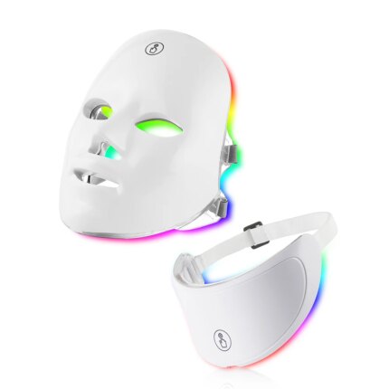 Face and Neck Beauty Machine LED Skin Care Massager (2 pcs)