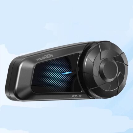 Fodsports FX-S Motorcycle Intercom,Bluetooth Helmet Intercom,Motorcycle Headset,1000M,BT5.4