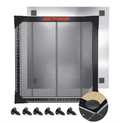 Laser Cutting Honeycomb Working Table for CO2 or diode Laser Engraver Cutting Machine 300x300/330x330/400x400/440x440x22mm