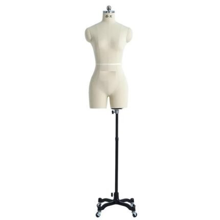 Linen Cover Body Female Mannequins with Legs for Clothing Design Bust Sewing Tailor Mannequin Dress Display Stand Can Pin