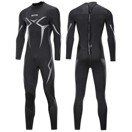 Men Wetsuit 3mm Neoprene Surfing Scuba Diving Snorkeling Swimming Body Suit Wet Suit Surf Kitesurf Clothes Equipment