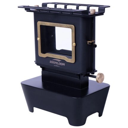 Multi-Purpose Camping Kerosene Lamp Stove, Outdoor Portable Retro Camping Lantern & Kerosene Iron Stove for Picnic