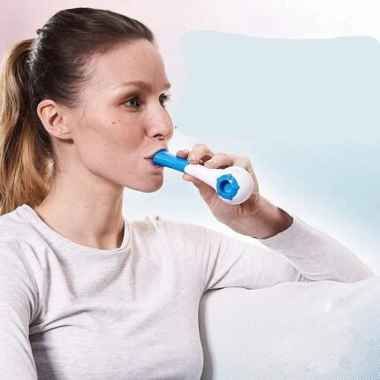 Natural Breathing Exerciser Trainer For Drug-Free Respiratory Therapy Easier With Stronger Lungs Guided Mobile Training App