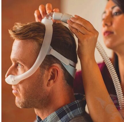 Original Dreamwear CPAP Mask for Philips Anti Snoring Sleep Apnea Auto CPAP Bipap Mask With 4 Cushions Free Headgear