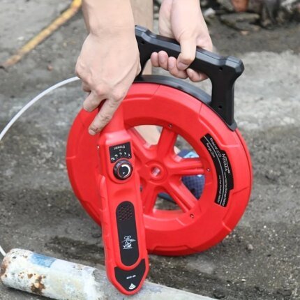 Pip Iron Pipe Blockage Detector 20M Line Diagnostic-tool Scanner Pipeline Blocking Clogging Plumbers Instrument