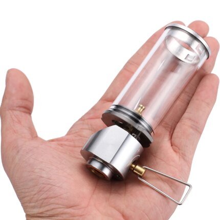 Portable Cordless Dreamy Candle Outdoor Camping Lantern Gas Light Tent Lighting for Camping Hiking Picnic