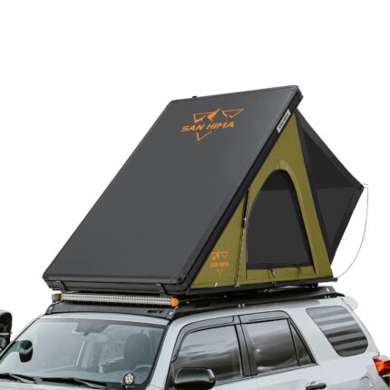 Quick Setup Light Weight Rooftop Tent Camping Car Roof Tent Pop up Aluminum Hard Shell Roof Top Tent