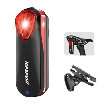 Radar Tail Light Smart Rear Bike Light Brake Sensor Warning Lamp Waterproof LED Cycling Taillight 6 Mode Tail Lamp