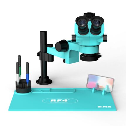 RF4 6 Speed Precise Locking Magnification Zoom ，360 ° Rotation Adjustable Swing Arm Universal Stereo Microscope RF7050TVPRO-F019