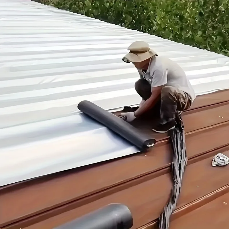 Roof Tile Crack Butyl Repair Tool Roof Qaterproof Tape Self-Adhesive Aluminum Foil Waterproof Sealing Tape