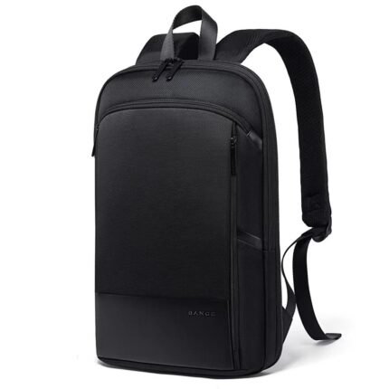Slim Men Business Expandable Waterproof 15.6" Laptop Backpack Fashion Male Travel Light Scalable Shoulder Bags for Men