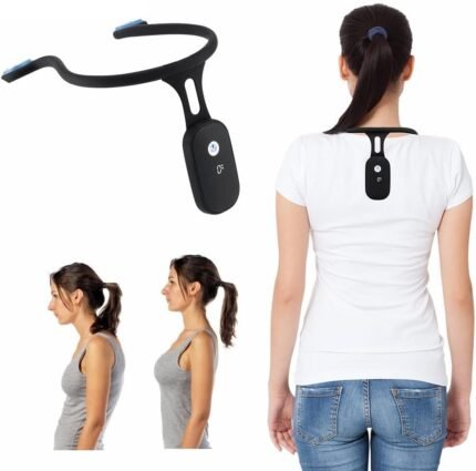Smart Posture Corrector Micro Vibration Posture Training Reminder Sensor Back Posture Neck Hump Corrector for Adult Kids