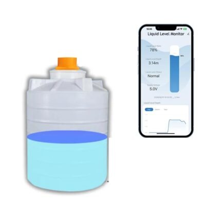 Smartlife Tuya App Ultrasound Check Water Usage Meter Wifi Remote Digital Water Controller Water Tank Sensor