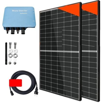 Solar Panel 410w 820w Rigid Solid Panel Solar Monocrystalline Cell For Balcony Power Generation System 820w Home Power Energy