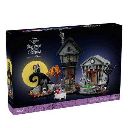 The Nightmare Before Christmas Model Building Blocks Hut Diy Bricks Toy Christmas Halloween Home Decoration Gifts