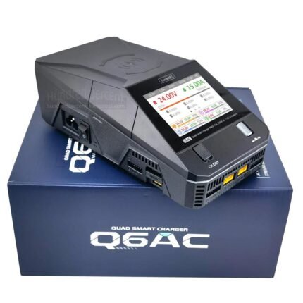 ToolkitRC Q6AC Charger AC 400W/DC 1000W 4CH output Built-in 65W USB A/TYPEC Output ,LiPo, 1-6S，NiMH 1-16S,PB 1-10S Charger IPS