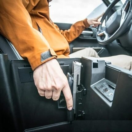 Ultra-Strong Quick Draw Magnetic Mount Holster - Safe, Swift Access for Home, Wall, Desk - Discreet Concealed Magnet Holder