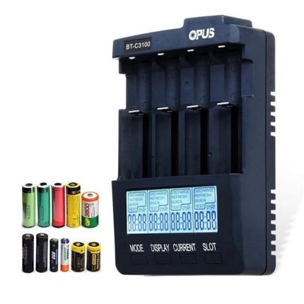 Universal Four Slots LCD Screen Replenisher Smart Rechargeable Smart Battery Charger Accessories and Parts