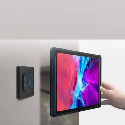 Wall Mounted Tablet Holder Wireless Charger Magnetic Bracket Type-C USBC for Android iPad Home Central Control Panel Accessories