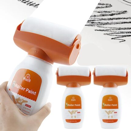 Wall Repair Roller Paint Household Supply Cleaning Tool White Water Based Latex Paint roller DIY Renovation Wall Spackle Roller