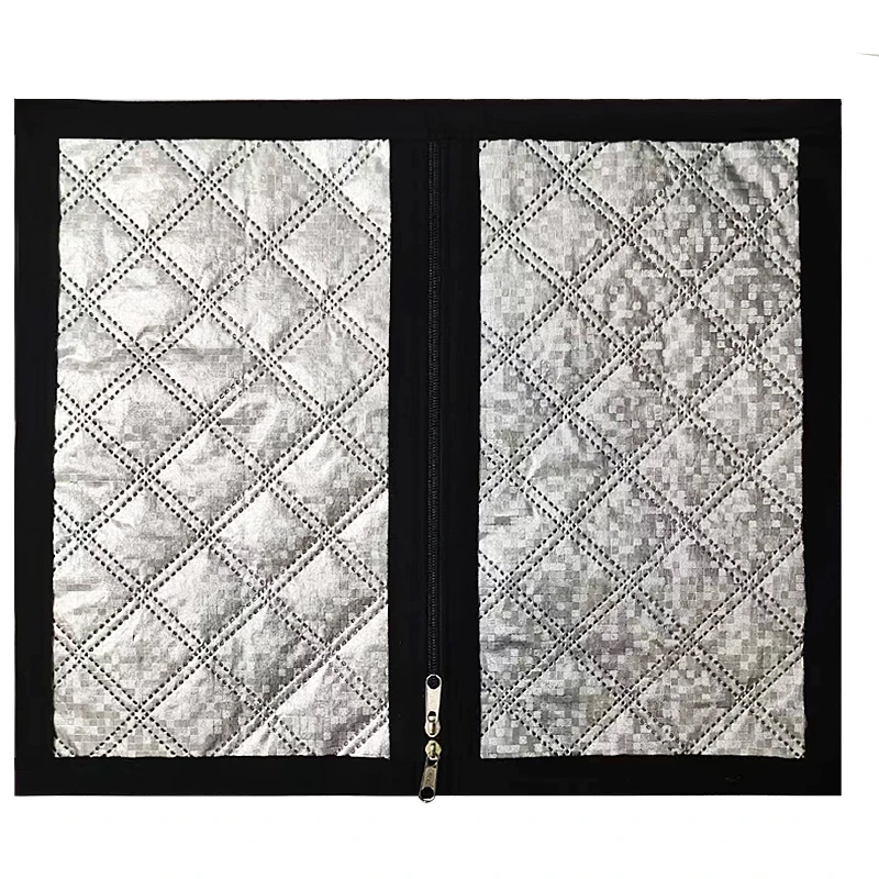 Zipper Winter Warm Curtains Insulated Windproof Sealed Windows Cold Proof and Insulated Screen W indows Shading Sound Insulation