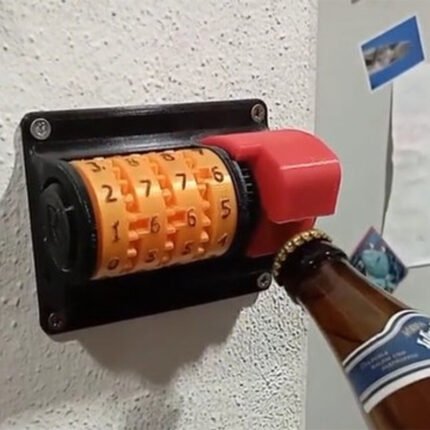 Wall Mount Beer Counter Bottle Opener