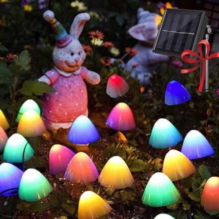 Waterproof Mushroom Solar Garden Lights