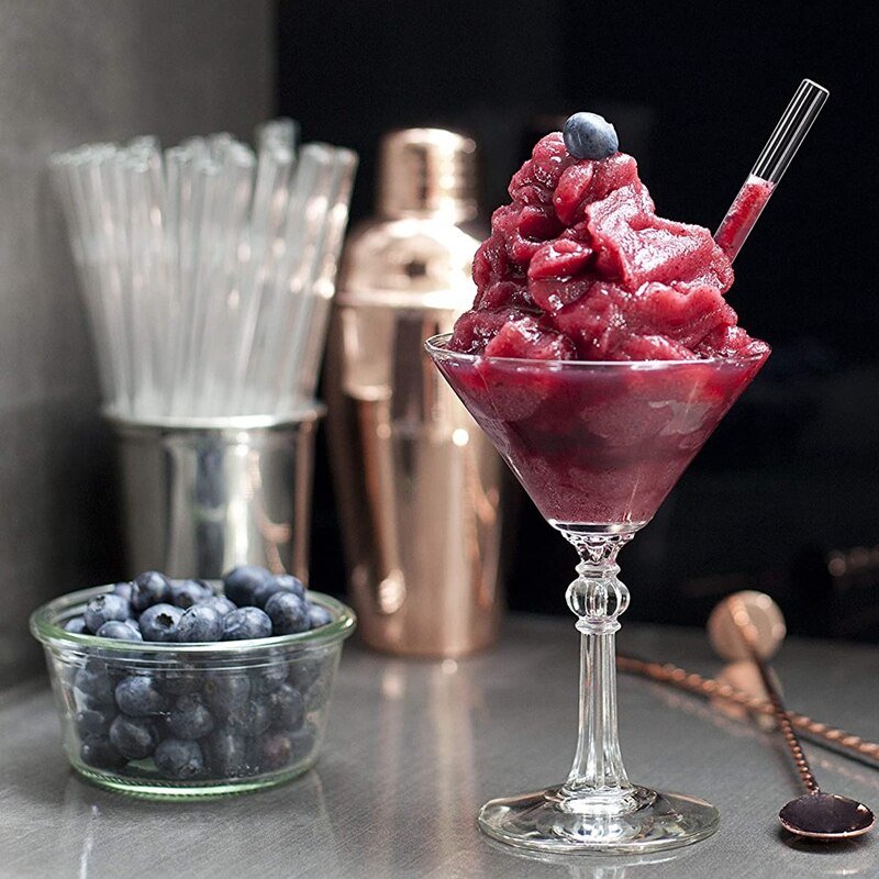 Glass Reusable Cocktail Straws (4 pcs) - Image 2