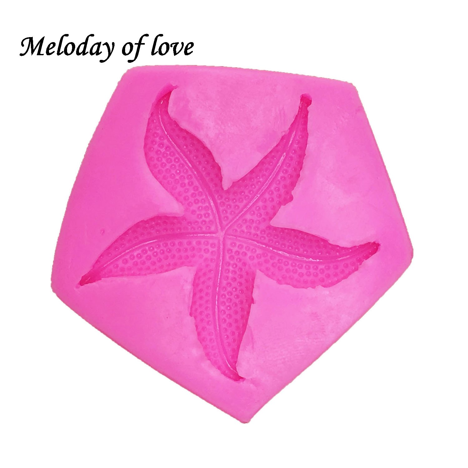 Oven Safe Silicone Star Fish Mold - Image 4