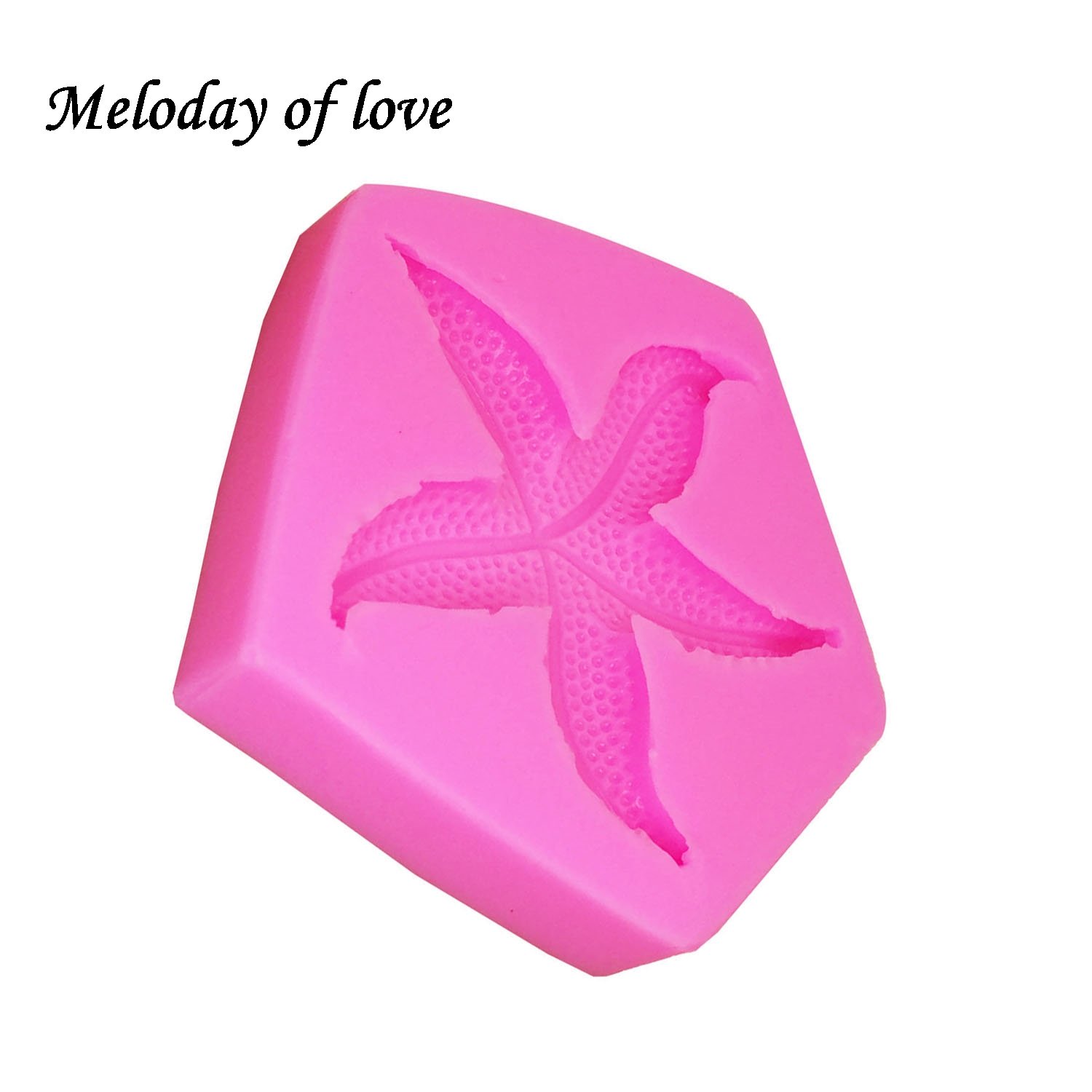 Oven Safe Silicone Star Fish Mold - Image 3